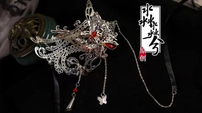 Chinese TV Series TGCF Tian Guan Ci Fu Xie Lian Hua Cheng Cosplay Costume Hua Cheng Cosplay Dress Hanfu Full Set