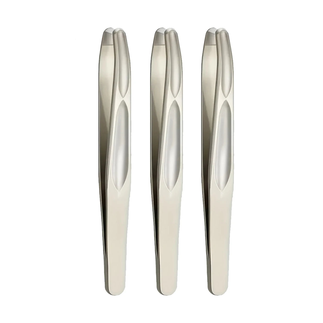 Stainless Steel Round Head Tweezers Eyebrow Tweezers Hair Removal Tweezers Suitable for Men and Woman Gifts
