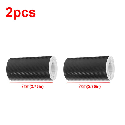 1m-10m Car Door Edge Guards Door Sill Protector Waterproof 3D Carbon Fiber Anti Collision Film Scratch Cover Strip Stickers Tape