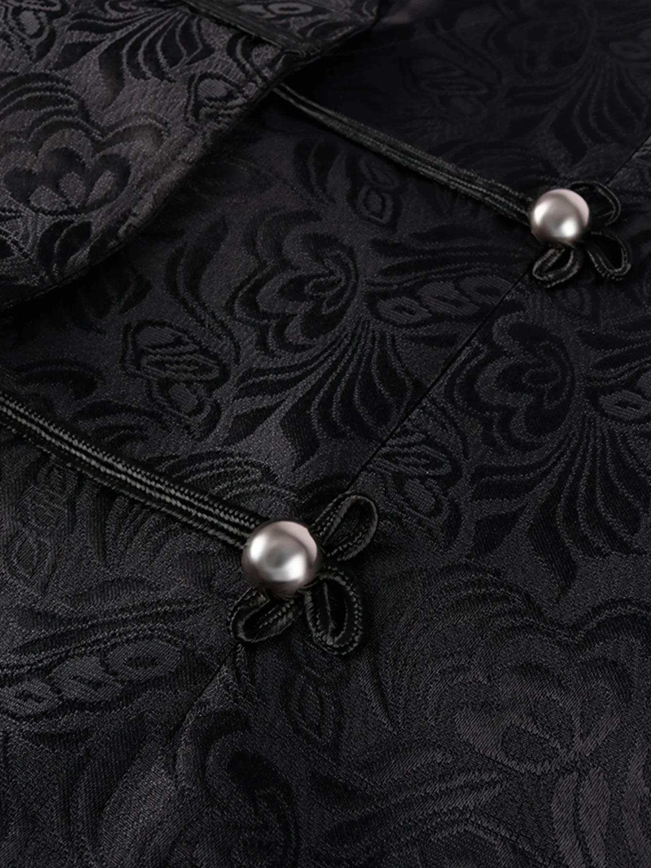 2026 New European Medieval Men's Gothic Vest, Halloween Stage Costume, Button Lapel, Slim Fit, Mid-Length Black Waistcoat