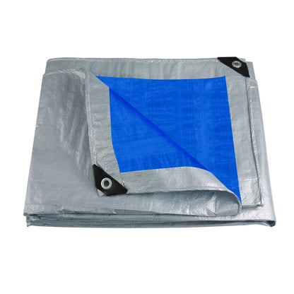 Tarpaulin Waterproof Canopy Heavy Duty Tarp Sheet Cover with Grommet Multi Rain Cover For Outdoor Terrace Plant Garden Porch
