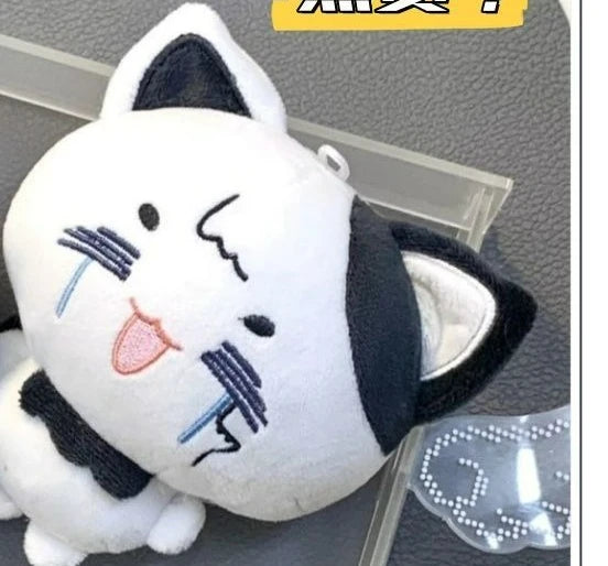 10CM Anime Ishigami Senkuu Asagiri Gen Cosplay Anime Plush Cartoon Figure Model Plushie Room Decoration Plush Pendant