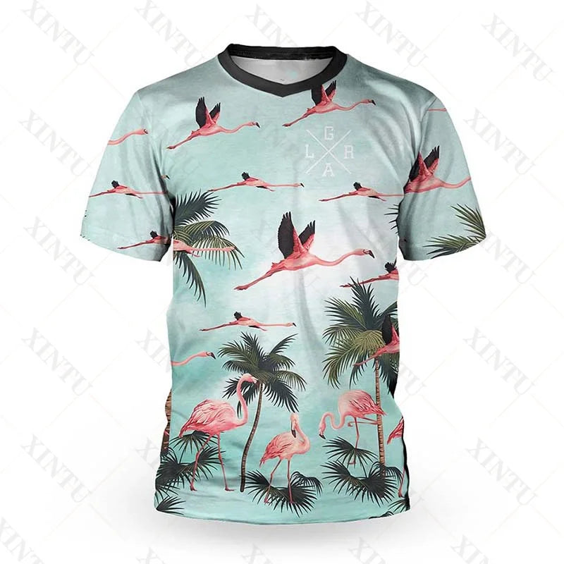 2022 Loose rider short sleeve jersey MX MTB Mountain Bike Jersey BMX Enduro Cycling shirt DH men's motocross sportswear