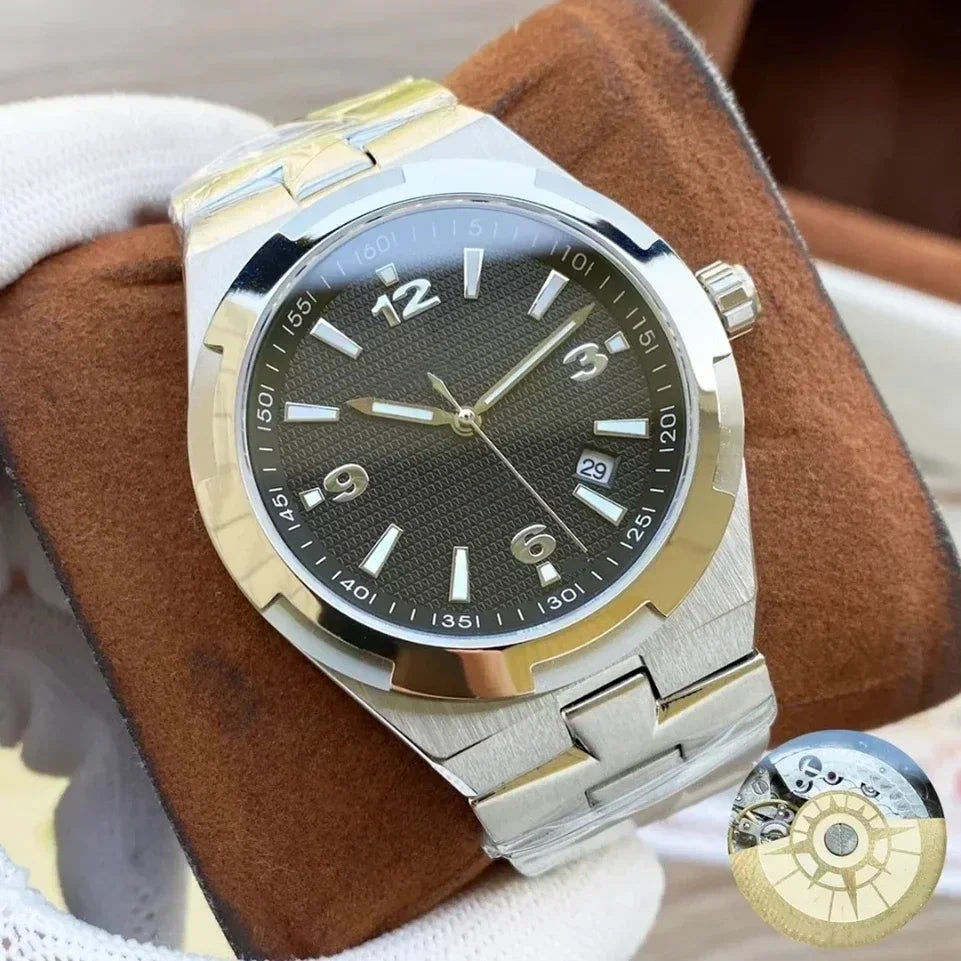 2026High-quality luxury automatic mechanical stainless steel men's casual wristwatch with 41mm sapphire glass