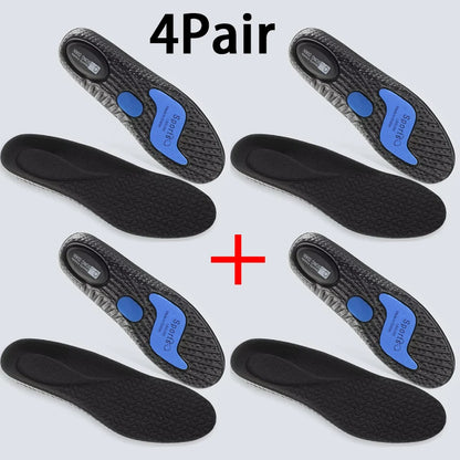 Sport Insoles for Feet Soft Shock Absorption Inserts Template Orthopedic Plantar Fasciitis Insole for Shoes Man Women Shoe Sole