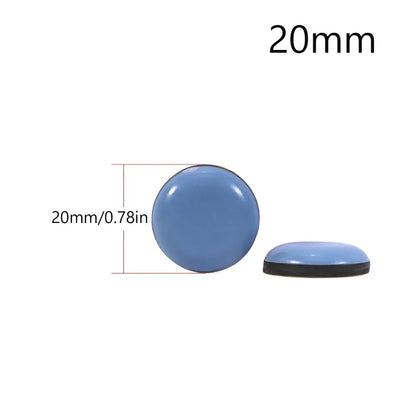 20PCS Furniture Slider Pads Table Chair Leg Sliding Block Anti Scratch Easy Move Heavy Furniture Leg Mat Thickened Moving Pads