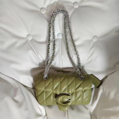 High quality 2026kou jia diamond pattern chain bag, shoulder bag, small square bag, spring-summer bag