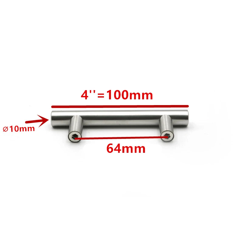 Modern Gold Brushed Straight Cupboard Handles Knobs Stainless Steel Brushed Black Gold Kitchen Door Handles Cabinet Pull
