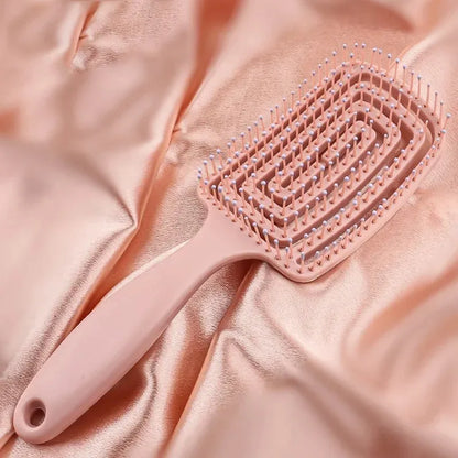 1pcs Anti-static Massage Combs Salon Wet Hair Brush Women's Hairdressing Styling Tools Exfoliating Combs