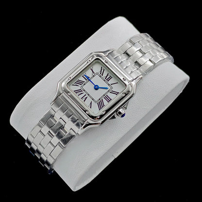 New VJ20 Watch Ladies' Fashion Watch Customized Watch Stainless Steel Watch Roman Digital Watch VJ20 Quartz Movement Watch