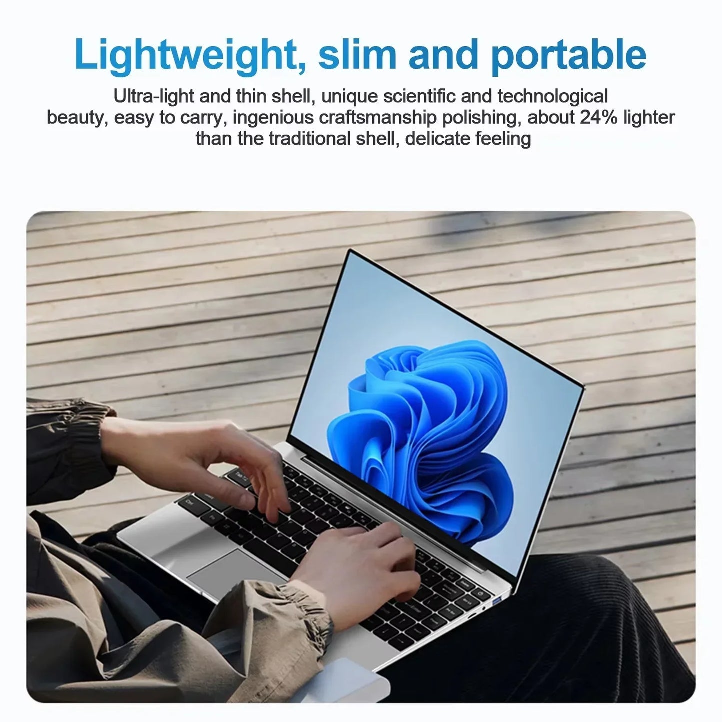 Handy 2026 New Ultra Slim 14.1" Laptop Intel Core i7-8650U Windows 11 Pro 32GB RAM 2TB M.2 SSD - Ideal for Office & Study