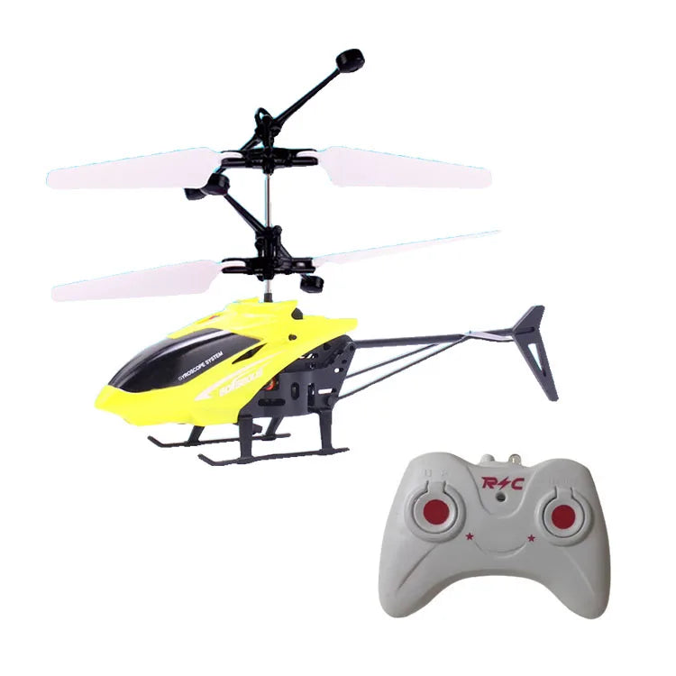 Rechargeable Mini RC Drone Remote Safe Fall-resistant RC Helicopters Drone Children Toys with Different Patterns