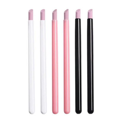1/5PC Nails Art Quartz Grinding Pen Nail Cuticle scissors Dead Skin Remover UV Gel Polish Manicure Stick Files Accessories Tools