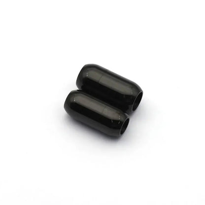 5Pcs/Lot Stainless Steel Magnetic Clasps End Hole 5mm 6mm 8mm for Leather Cord Buckle Bracelet DIY Connectors Jewelry Making