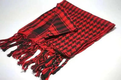 Arafat arab scarf shawl Handsome Keffiyeh Kafiya Lightweight Military Shemagh palestine Man Stripe Scarf With Tassels Soft Warm