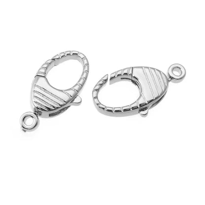 18K Gold Color Brass Rotatable Lobster Clasps Connect Clasps Jewelry Necklaces Bracelets Making Diy Findings Accessories