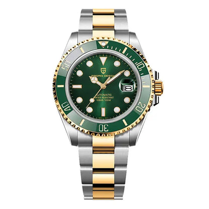 PAGANI DESIGN Diving Watch Mechanical Watch 316L Stainless Steel Luminous Waterproof Watch Top Luxury Automatic Watches Men Gift