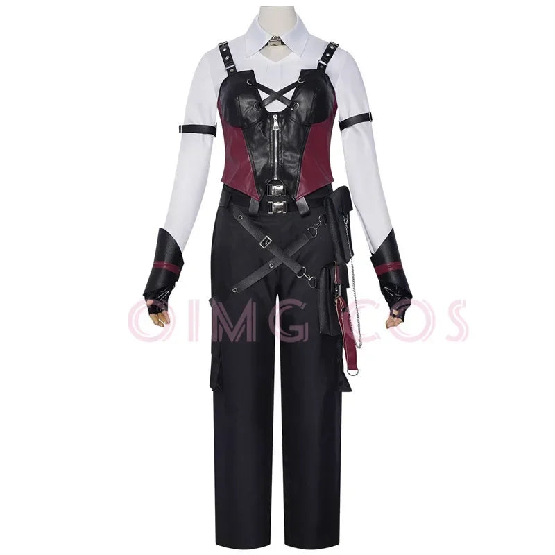 Love and deepspace Deep Space Hunter Cosplay Costume Carnival Adult Uniform  Anime Halloween Party  MasqueradeCostumes Men Game