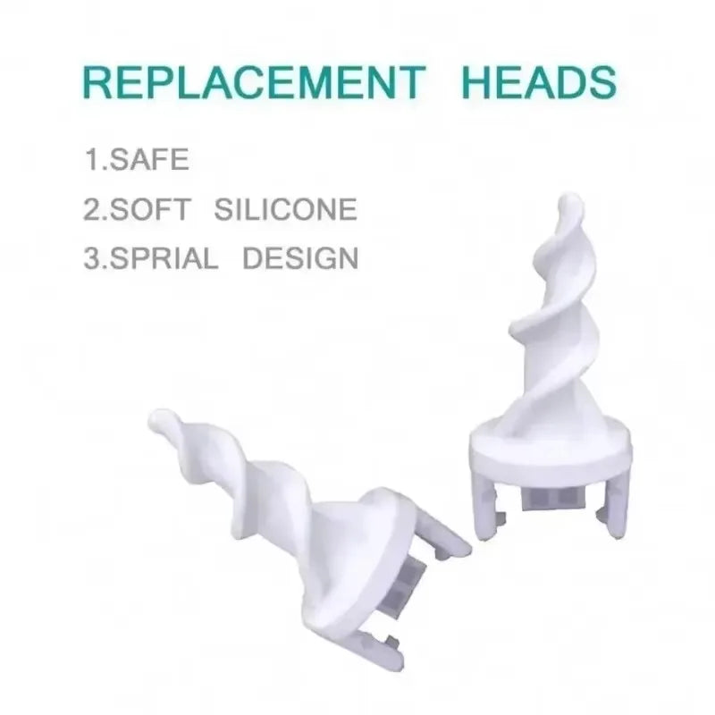 Ear Wax Remover Tool Ear Cleaner with Soft Silicone 16 Replacement Tips Simply To Grab Extract Earwax