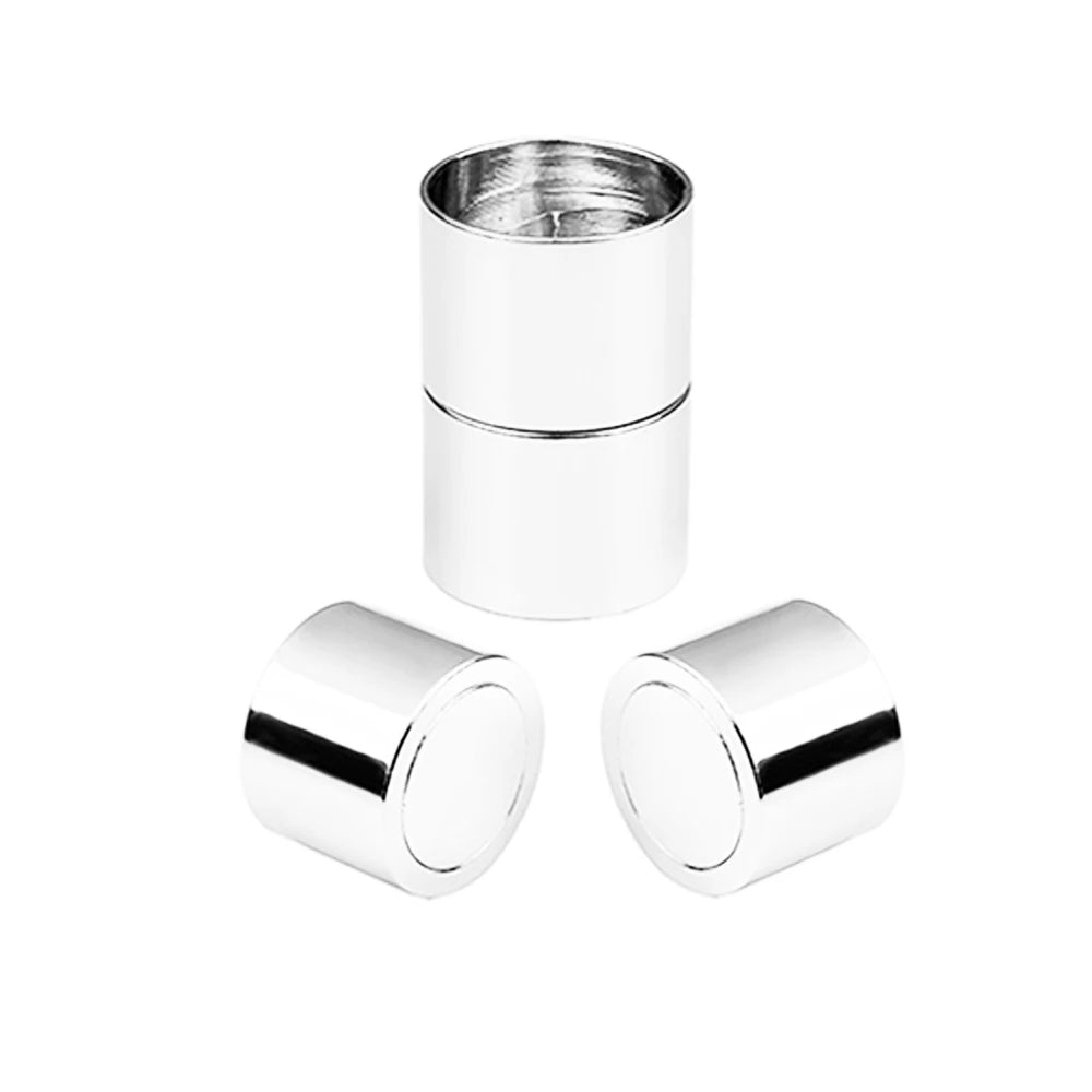 5sets Strong Magnetic Clasps 3/4/5/6/7/8/10/12/14/15mm Leather Cord End Clasp Buckle Connectors For DIY Jewelry Making Findings