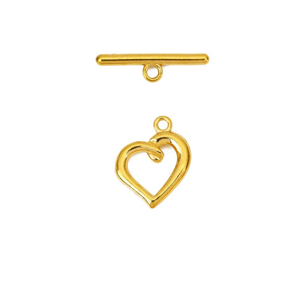 5sets PVD Never Fade Stainless Steel OT Clasps Toggle Bracelet Hooks End Necklace Connectors ForDiy Jewelry Making Accessories