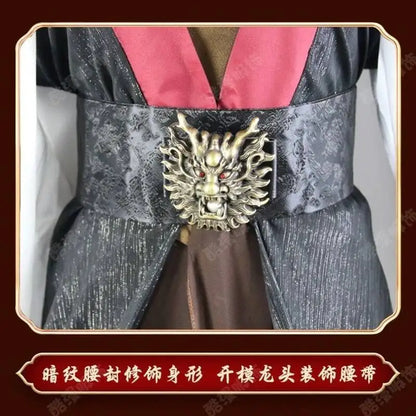Anime Luo BingHe Cosplay Costume Ancient Costume Cosplay Wig Prop For Halloween Women The Scum Villain's Self-Saving System