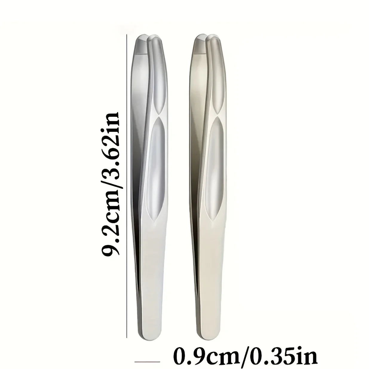 Stainless Steel Round Head Tweezers Eyebrow Tweezers Hair Removal Tweezers Suitable for Men and Woman Gifts