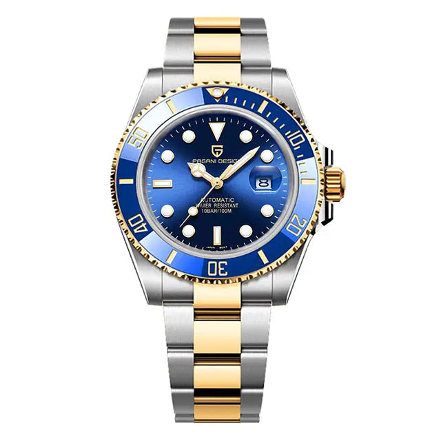 PAGANI DESIGN Diving Watch Mechanical Watch 316L Stainless Steel Luminous Waterproof Watch Top Luxury Automatic Watches Men Gift