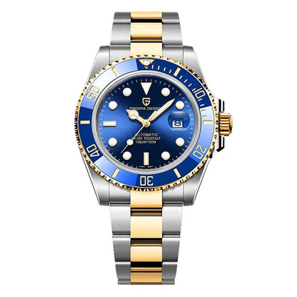 PAGANI DESIGN Diving Watch Mechanical Watch 316L Stainless Steel Luminous Waterproof Watch Top Luxury Automatic Watches Men Gift