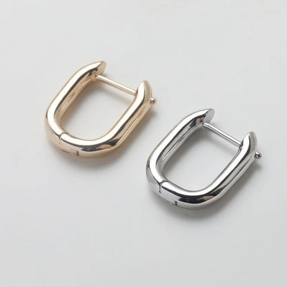 4PCS Ear Hook Lever Back Earring for Jewelry Findings Components Diy Circle Earrings Handmade 14k Gold Filled Brass Accessories
