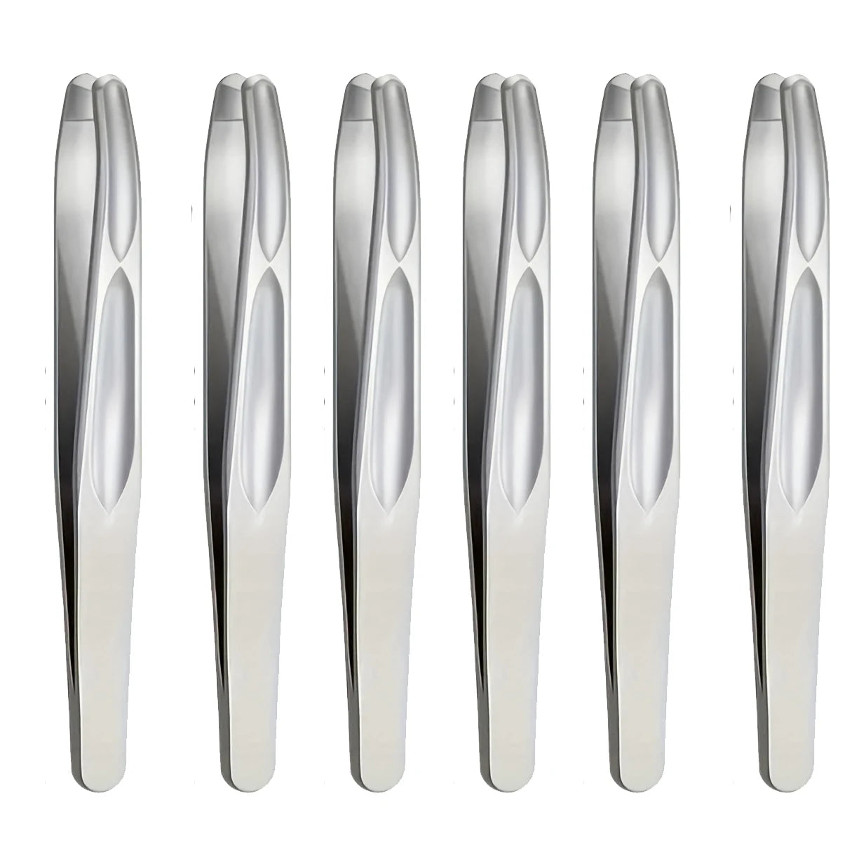 Stainless Steel Round Head Tweezers Eyebrow Tweezers Hair Removal Tweezers Suitable for Men and Woman Gifts