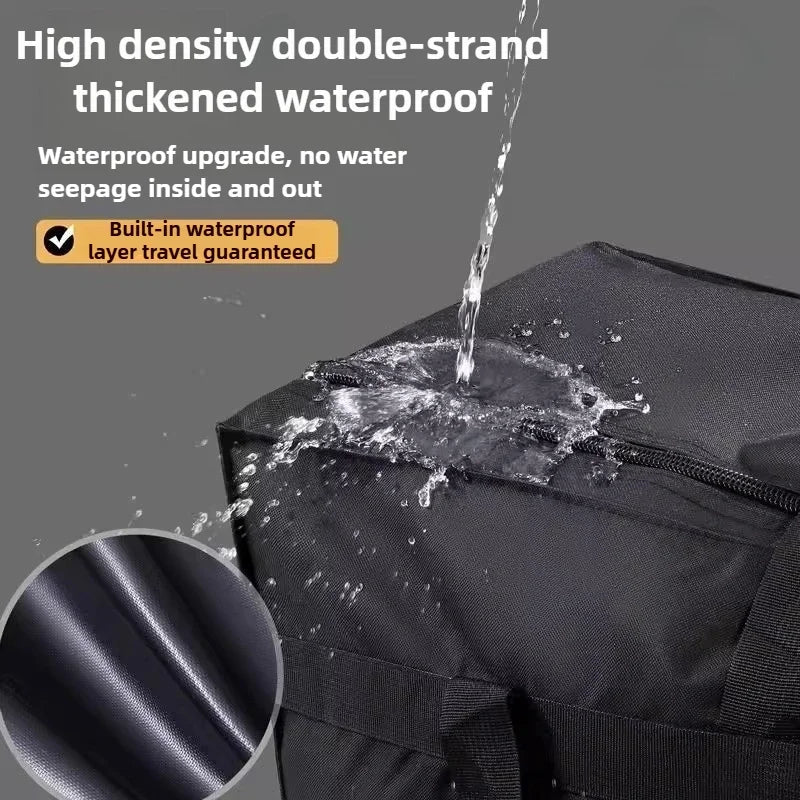 Extra Large Travel Duffle Bags Foldable Oxford Moving Tote Airline Checked Luggage Waterproof Storage Water Resistant Heavy Duty