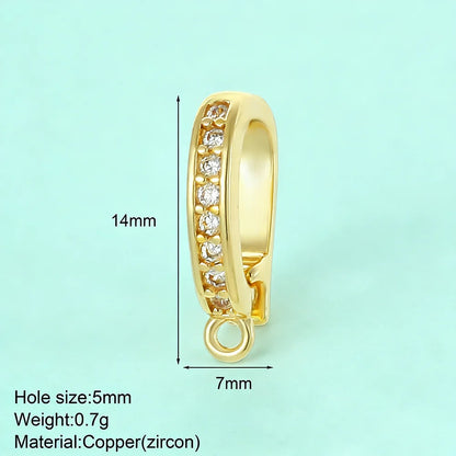 5pcs Fashion Bikini Button Charms Pendant For Jewelry Making Supplies Zircon Diy Earrings Bracelet Necklace Keychain Wholesale