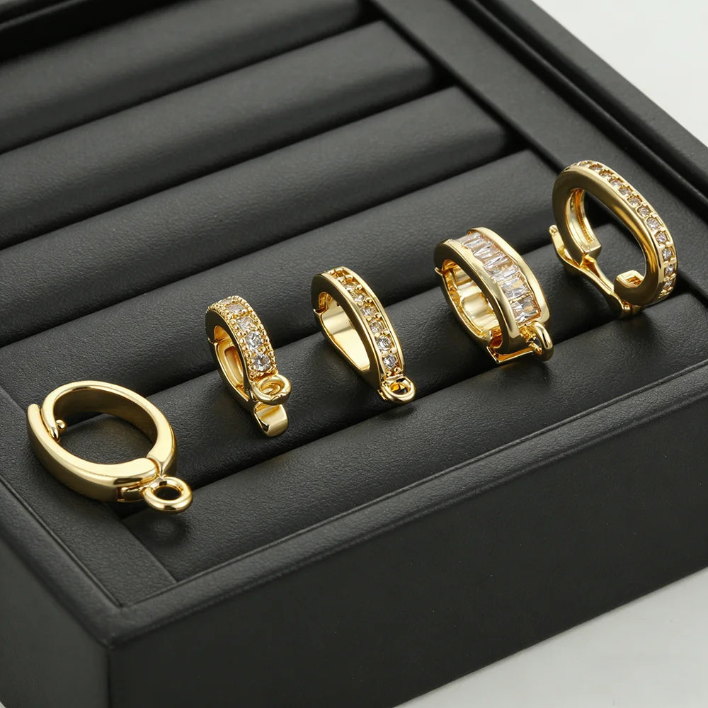 5pcs Fashion Bikini Button Charms Pendant For Jewelry Making Supplies Zircon Diy Earrings Bracelet Necklace Keychain Wholesale