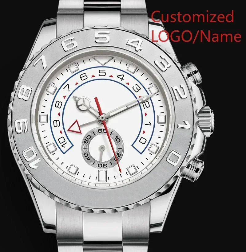 A88 Store 44mm Men's Luxury Wristwatch Master Automatic Mechanical Movement Sapphire Male Brand Clock Watches Customized
