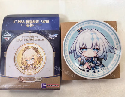 Honkai: Star Rail Castorice Cyrene Aglaea Phainon Anaxagoras Genuine Anime Cosplay Ceramic Saucer Cartoon Small Plate Dish Gift
