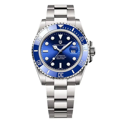PAGANI DESIGN Diving Watch Mechanical Watch 316L Stainless Steel Luminous Waterproof Watch Top Luxury Automatic Watches Men Gift