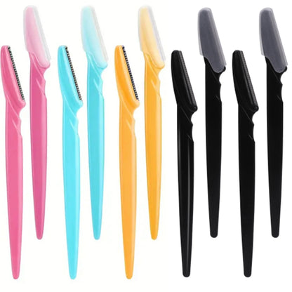 Wholesale 5/10/30/40pcs  Razor for Trimmer and Women Eyebrow and Men Shaver with Hair Razor and Face  Protective Cover,Safe rap