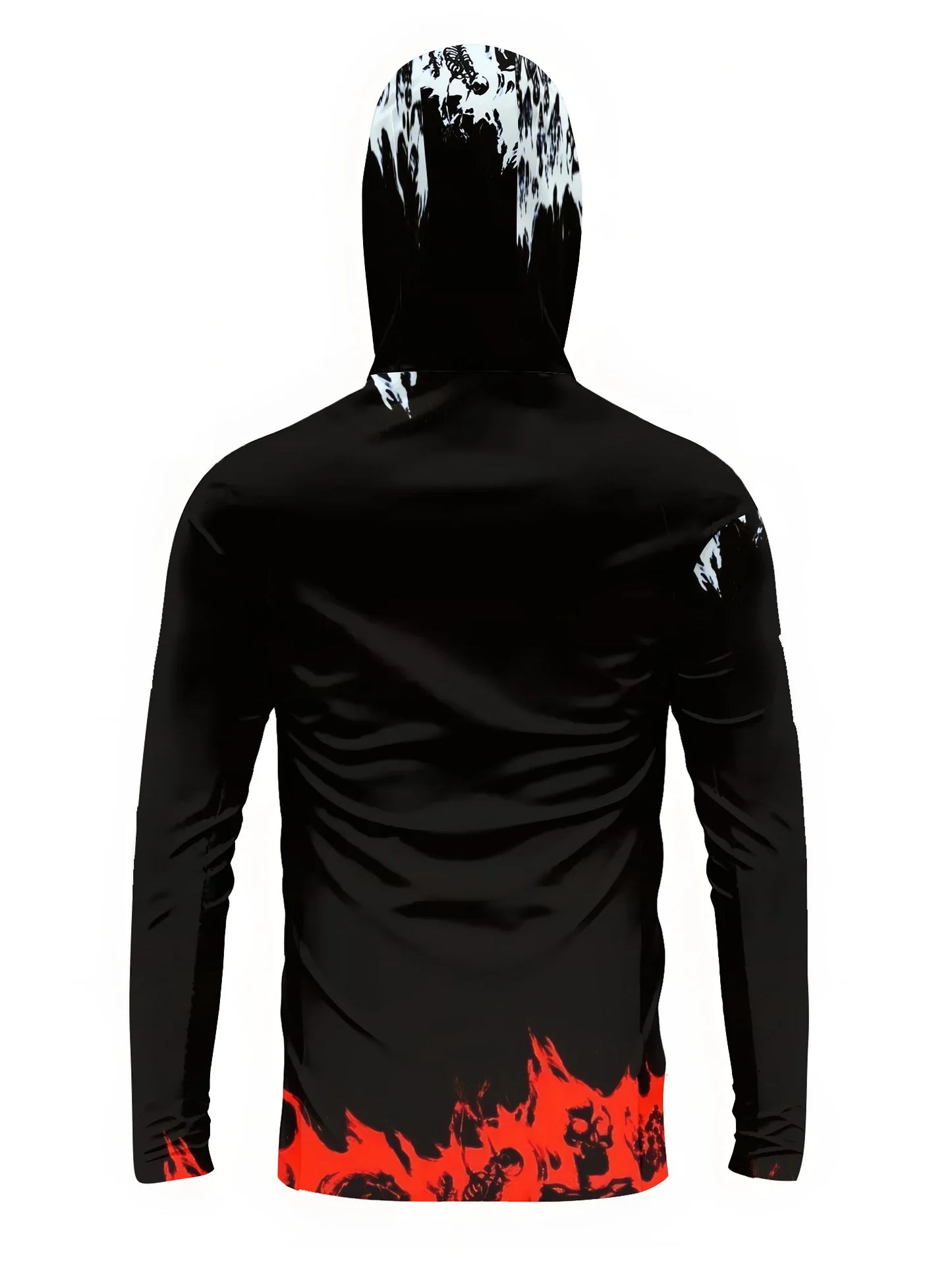 Men Hood Fishing Shirt long sleeve Fishing clothing fishing t shirt uv protection fishing shirt Fishing Apparel Quick Dry