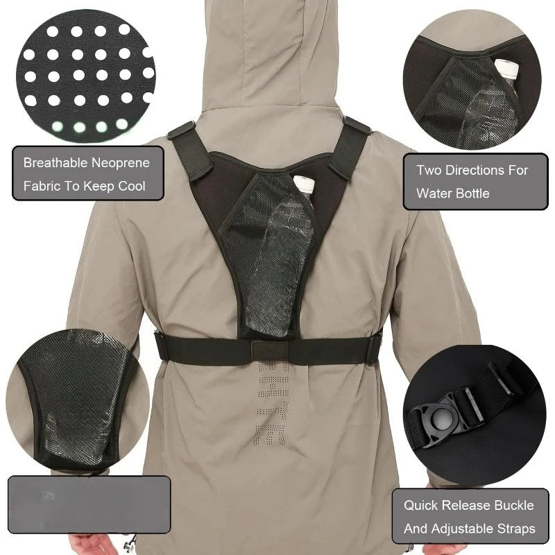 Chest Bag - Lightweight and High-Capacity Vest Bag, Suitable for Daily Carrying (Mobile Phone, Tablet, Wallet)