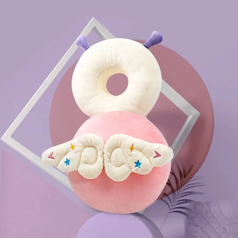 Cartoon Baby Head Protector Backpack Pillow, Soft PP Cotton Protective Cushion, Shockproof Safety Pillow for Toddlers, Suitable