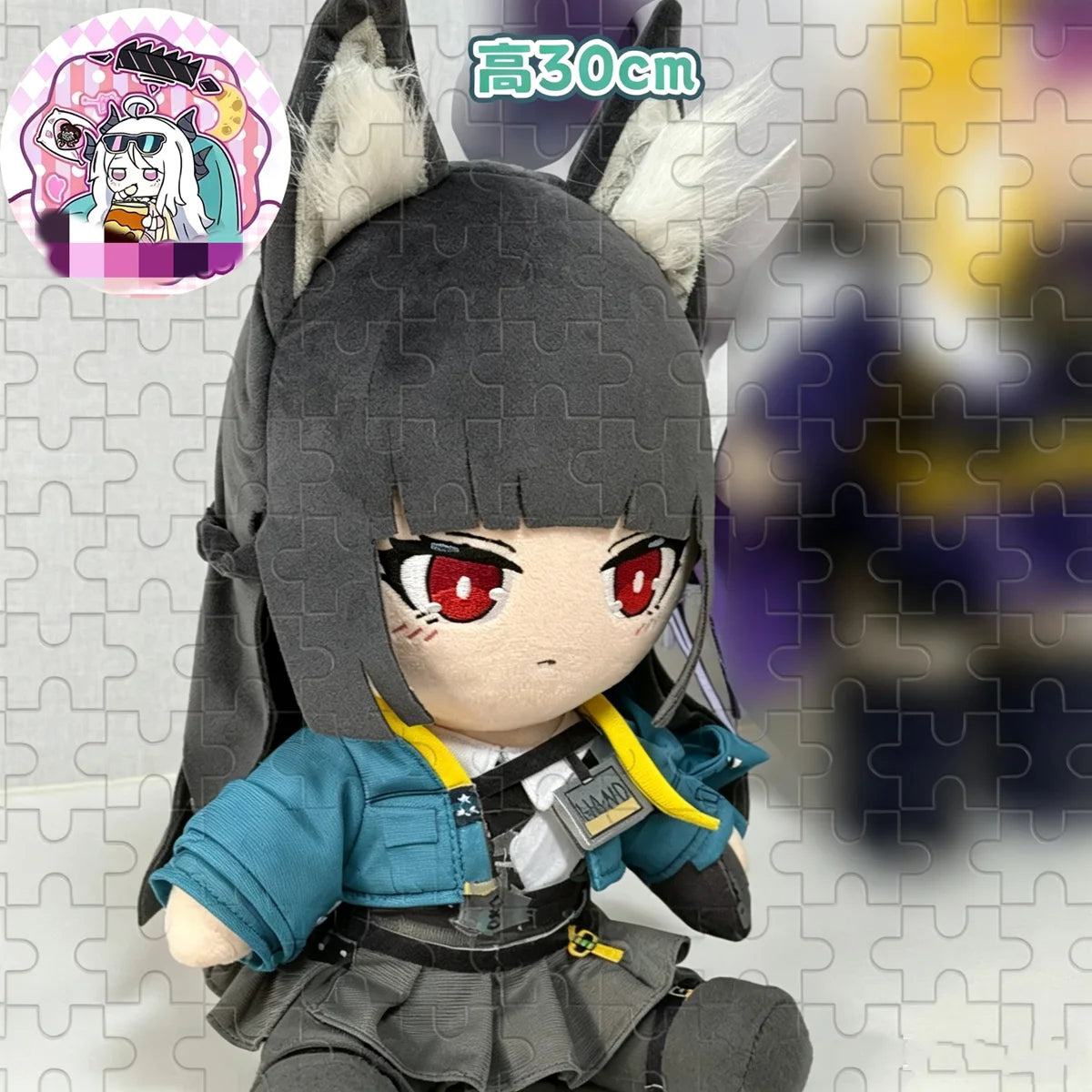 In Stock 30cm Zenless Zone Zero Hoshimi Miyabi Stuffed Plushies Plush Doll Clothes Soft Pillow Anime  Ornaments Figure Game Toy
