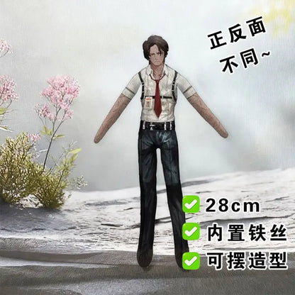Funny Limbus Company Yi sang  Cotton  Anime Merchandise Fan Collection Decorative Ornaments Twistable Wire Frame Birthday Gifts