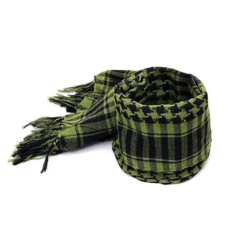 Arafat arab scarf shawl Handsome Keffiyeh Kafiya Lightweight Military Shemagh palestine Man Stripe Scarf With Tassels Soft Warm