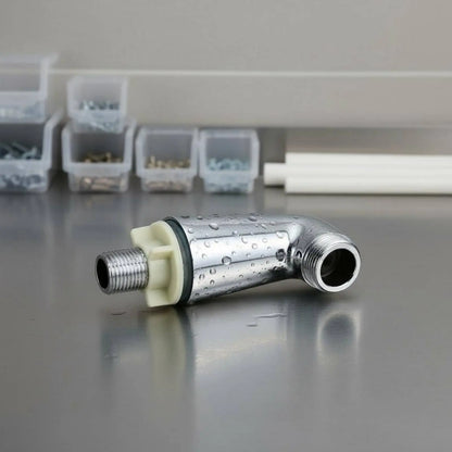 2 Pieces Bathtub Faucet Mounting Legs Silver-Toned Finish Plumbing Hardware for Bathroom