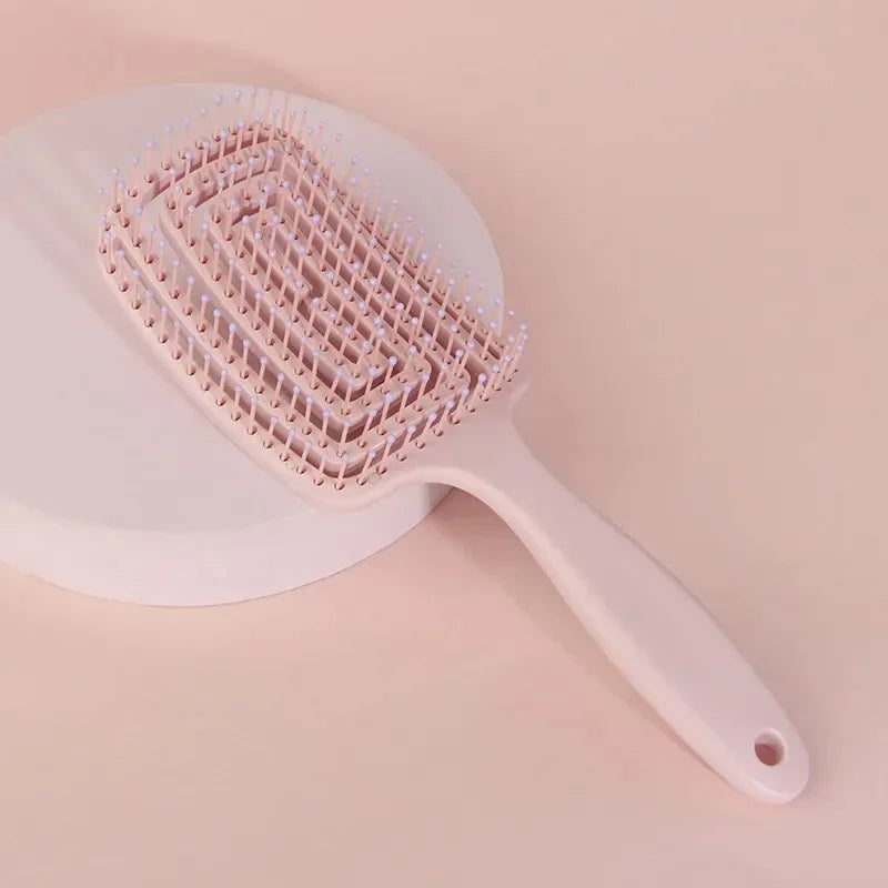 1pcs Anti-static Massage Combs Salon Wet Hair Brush Women's Hairdressing Styling Tools Exfoliating Combs