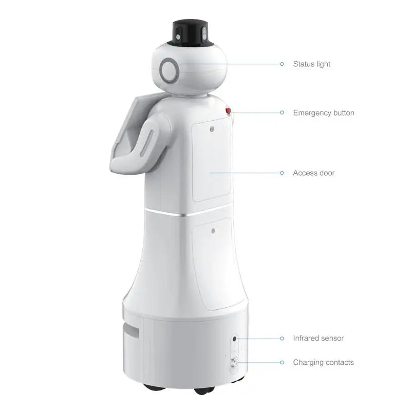 Exhibition Hall Guide: Best  Autonomous Mobile Robots for Commercial Hospitality Artificial Intelligence Humanoid Robots