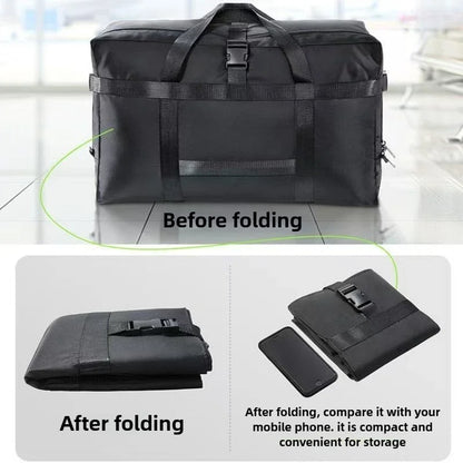 Extra Large Travel Duffle Bags Foldable Oxford Moving Tote Airline Checked Luggage Waterproof Storage Water Resistant Heavy Duty