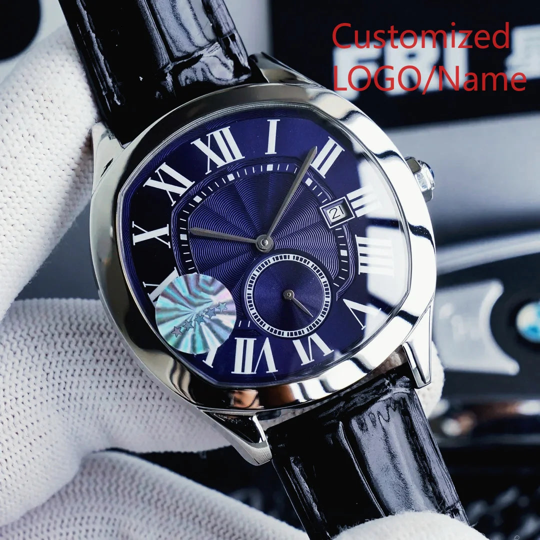 A1212 Store Men's Sports Automatic Watch, Classic Blue Dial, 904L Customized Watches