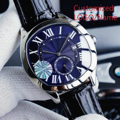 A1212 Store Men's Sports Automatic Watch, Classic Blue Dial, 904L Customized Watches